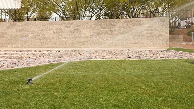 Rain Bird AG-5 All Gallonage Pop-Up Impact Sprinkler, Adjustable 20° - 360° Pattern, 24' - 45' Spray Distance