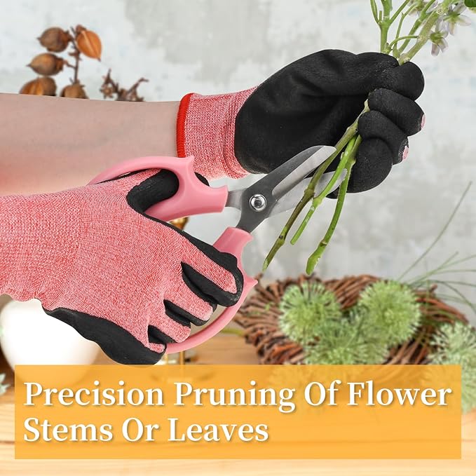 Rose Thorn Stripper Tool, Professional Rose Stripper Thorn Remover Tool Kit 10PCS Florist Supplies for Bouquets Making Flower Arrangements Roses Cleaning Up Folwers Deleafing