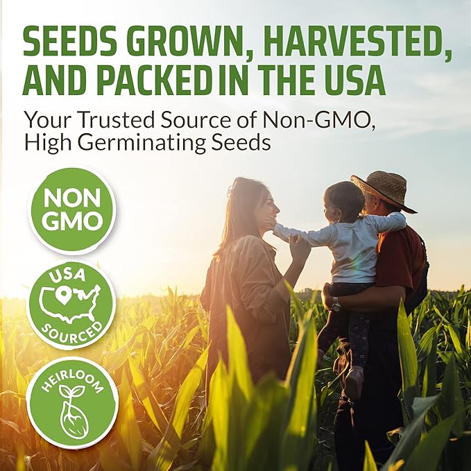 17 Herb Culinary Seed Vault - 5200+ Herbs Seeds for Planting Indoor or Outdoor Garden - Heirloom, Non GMO | Hydroponic Herb Garden Seeds with High Germination | Cilantro, Mint, Chives, Basil, Parsley