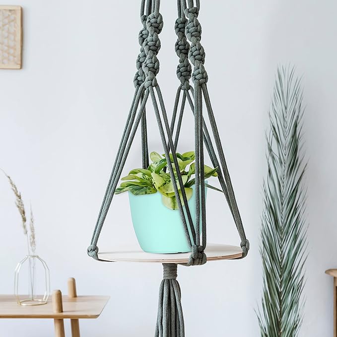 Utopia Home - Plant Pots Indoor with Drainage - 7/6.6/6/5.3/4.8 Inches Home Decor Flower Pots for Indoor Planter - Pack of 40 Plastic Planters for Indoor Plants, Cactus, Succulents Pot - Aqua