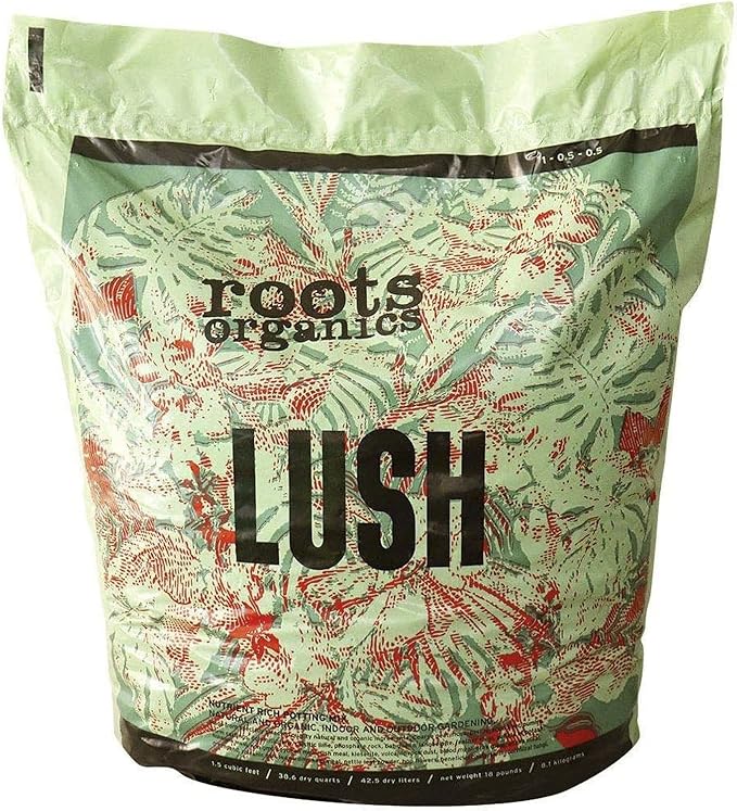 Roots Organics Lush Peat Based Potting Soil, 1.5 CuFt
