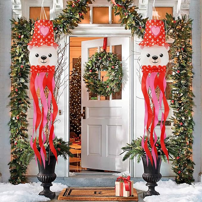 Valentine Windsock - Decorate Your Garden with This Lovely Outdoor Windsock