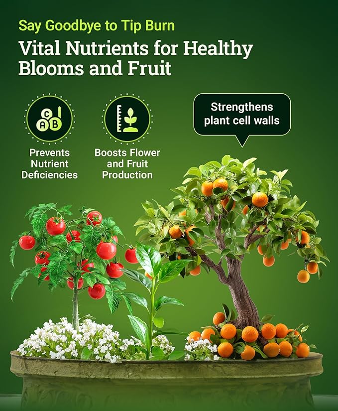 Fox Farm Cultivation Nation Cal-Mag Supplement - Formula with 3% Calcium & 1% Magnesium for Flowering & Fruiting, Ideal for Hydroponics, Soil, & All Growing Environment, NPK 4-0-0 (1 Pint)