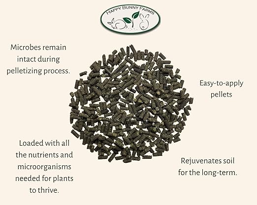 Soil Revival Bloom Booster and Soil Conditioner Pellets. Bat and Seabird Guanos with Rabbit Manure, Worm Castings, and Alfalfa Meal. 3.5lb Bag