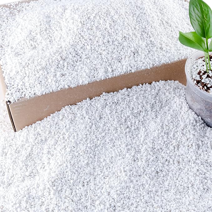18 Quarts Perlite for Plant Soil - Amendment for Potting Soil, Improves Drainage and Aeration for Soil,Better for Root Growth…