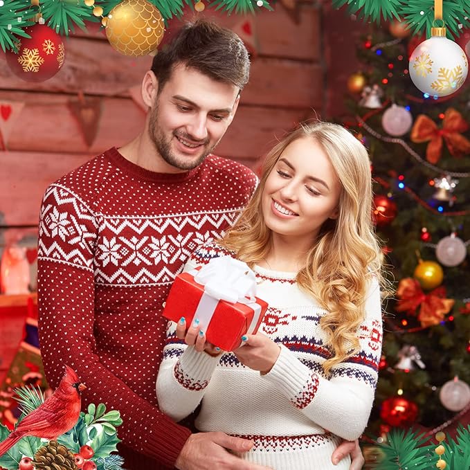 Roowest 18 Pcs Memorial Cardinal Gift Set Include Mini Red Cardinal Bird Statue Figures and Red Feathered Cards and Bags for Sympathy Memorial Gift