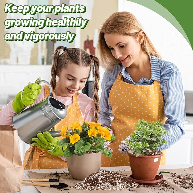 Coco Coir Perlite Mix - Retain Moisture, Improve Drainage & Aeration - Coco Peat Perlite Potting Mix, Loose Organic Potting Soil for Indoor Plants, 2 Quarts