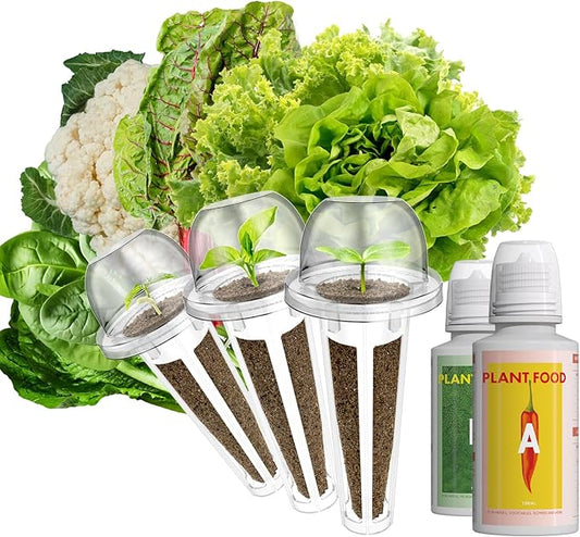 LYKOCLEAN Mix Salad Seeds Pod Kit(3-pods) for AeroGarden, idoo, Ahopegarden, MUFGA Hydroponics Garden