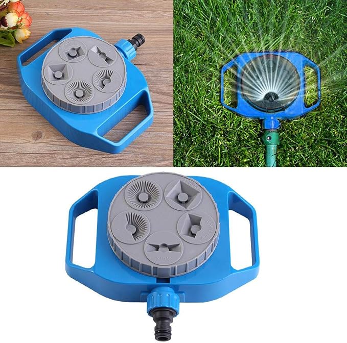 Atyhao Watering Sprinkler 5-Function Multi-use Lawn Irrigation System Plastic Pl Lawn Garden Crop