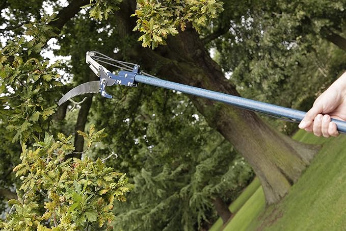 Spear & Jackson 4935TP Razorsharp Lightweight Telescopic Tree Pruner, Silver