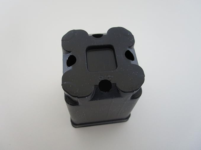 2.5" Square Extra Deep Landmark Nursery Pots - Press Fit (250)