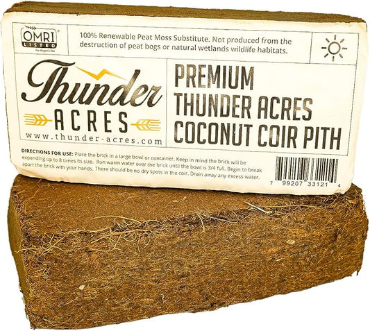 Coco Coir Brick, OMRI Listed for Organic Use (3)