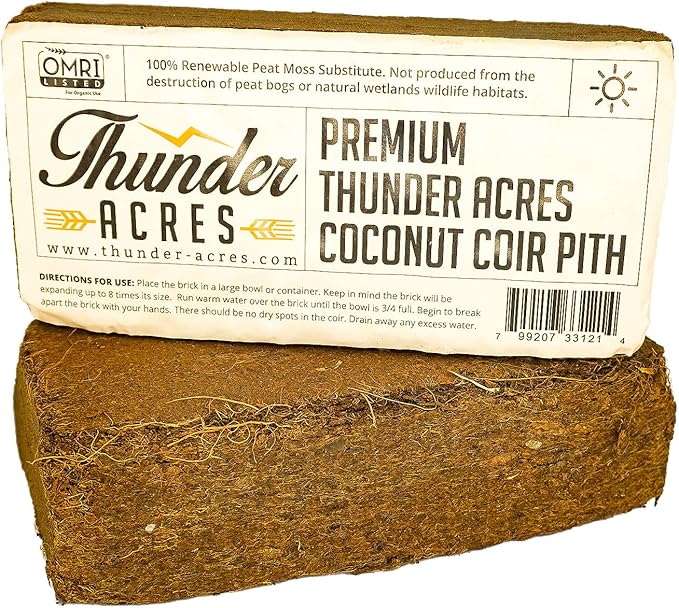 Coco Coir Brick for OMRI Listed for Organic Use (20)