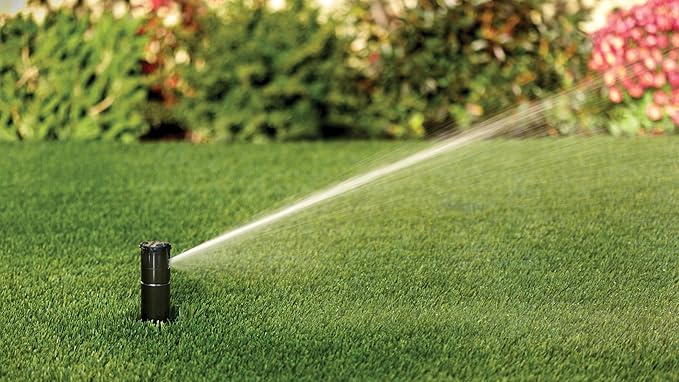 Rain Bird 42SA+/4PK Simple Adjust Gear Drive Rotor, Adjustable 40° - 360° Pattern, 26' - 38' Spray Distance, 4-Pack