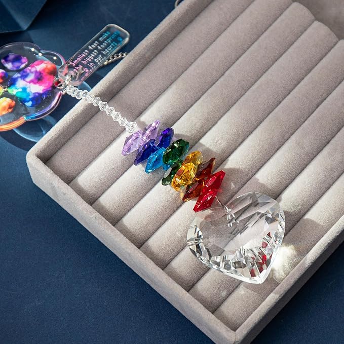 Dog Memorial Suncatcher - Pet Loss Sympathy Gift, Loss of Dog Sympathy Gift, Cat Memorial Gifts for Loss of Cat, Dog Bereavement Gift