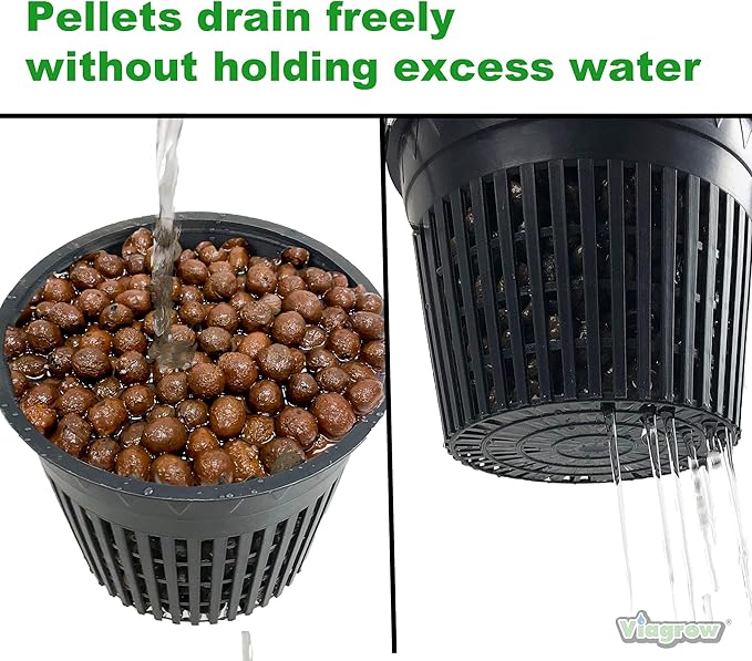 Viagrow VS10-5 Grow Rocks Expanded Clay Pebbles, Brown