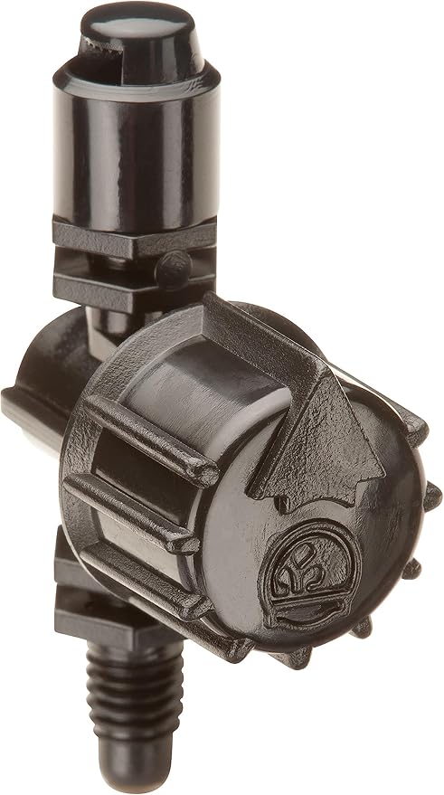Rain Bird MSQ2PKS Drip Irrigation 10-32 Threaded Micro-Spray Nozzle, 90° Quarter Circle Pattern, 0 - 10' Spray Distance, 2-Pack