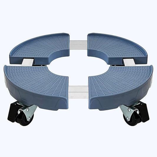 CASIMR Plant Stand with Wheels, Adjustable 15-20" Heavy Duty Plant Caddy with Casters, Indoor Outdoor Large Potted Planter Cart Dolly, Rolling Plant Stand for Flower Pot, 440lb Capacity