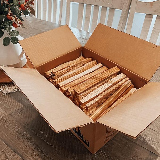 10 lbs. Fatwood Fire Starter Sticks, Perfect Fire Starters for Fire Pit, Campfires, Fireplaces, Bonfires, BBQ & Wood Stoves, Easy to Start a Fire with Just 2 Sticks, Camping Essentials (10 Pound Box)
