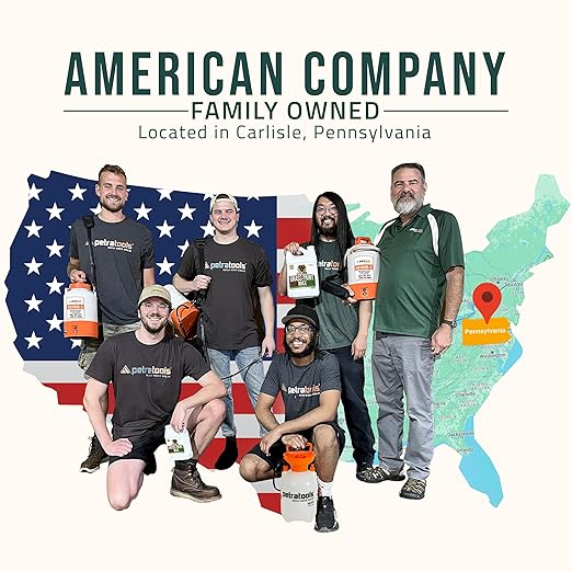 PetraMax Liquid Aeration for Lawn with Humic & Fulvic Acid Biostimulants, Liquid Aerator, Liquid Aerator, Soft Soil Liquid Aerator, Lawn Aeration, Soil Loosener, Soil Aerator, 160,000 sq ft (1 Gal)