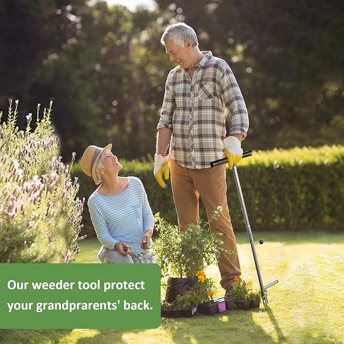 Weed Puller Tool-Weed Puller Stand Up Weeder - Weed Tool Remover - Weed Puller Tool Stand Up Heavy Duty - Weed Remover Tool - Garden Weeding Tools