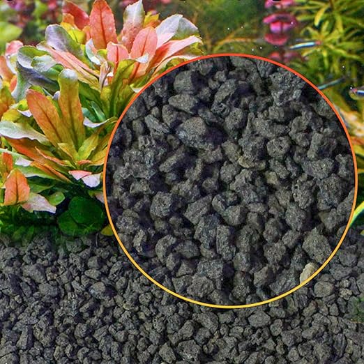 6.6 Pounds Black Lava Rocks, 5-8 mm Lava Rocks for Plants, Bonsai Rocks Horticultural Grit Soil Cover Gravel for Succulents and Hydroponics, Fairy Gardening, Top Dressing, Plant Drainage