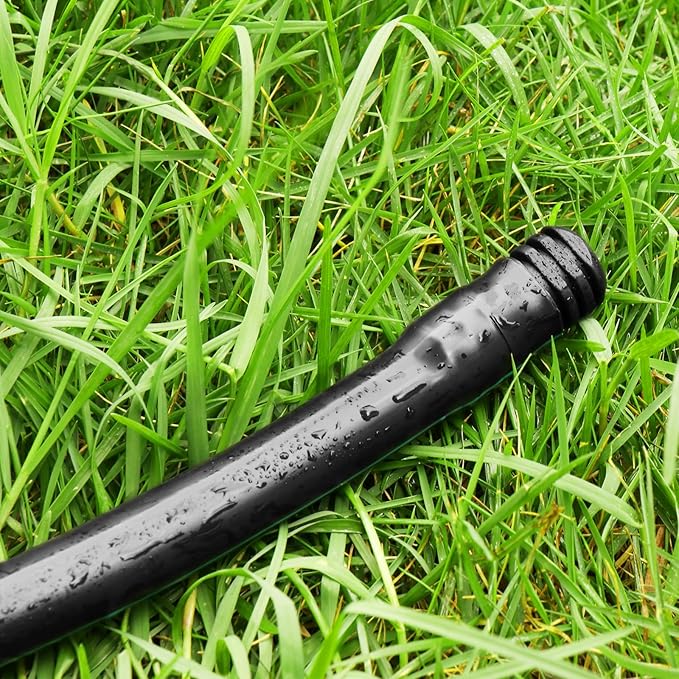 1/2" Drip Irrigation End Plug：13mm ID Barbed End Cap Irrigation Fittings for 1/2 Inch Irrigation Tubing (0.520"ID-0.640" OD) Drip Line Goof Plug Connector for Garden Irrigation System（15 Pack）