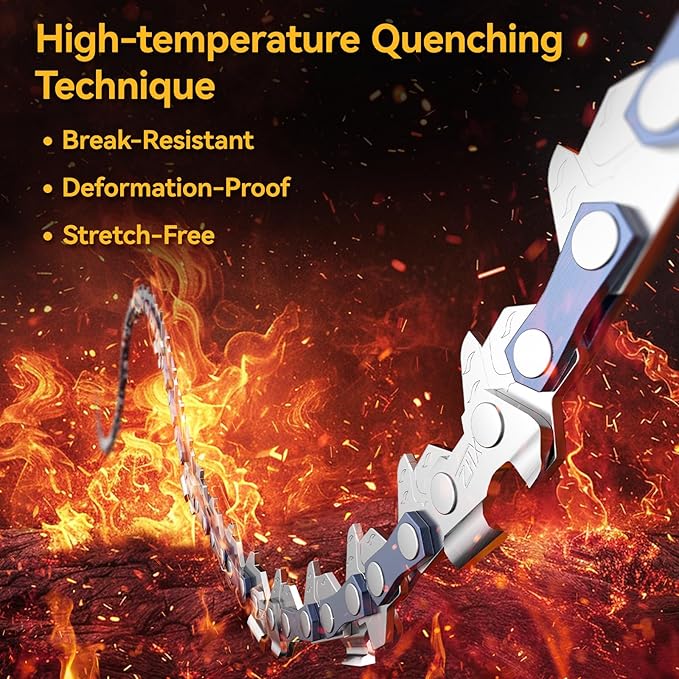 8 inch Mini Chainsaw Cordless, Brushless Electric Chain Saw with 1PCS 21V 2000mAh Battery, Small Handheld Saws Battery Powered For Wood Cutting Trees Trimming Perfect Gardening Gifts for Men Dad