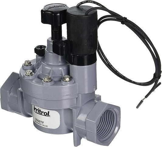 Irritrol 2500TF Globe Valve Threaded with Flow Control, 1"