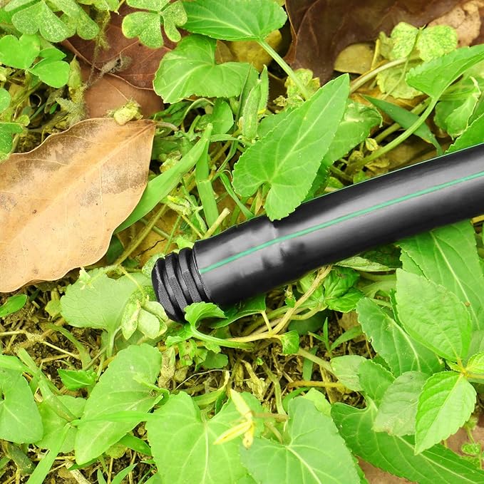 1/2" Drip Irrigation End Plug：13mm ID Barbed End Cap Irrigation Fittings for 1/2 Inch Irrigation Tubing (0.520"ID-0.640" OD) Drip Line Goof Plug Connector for Garden Irrigation System（15 Pack）