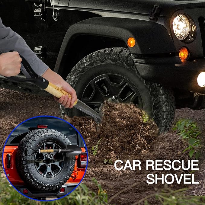 Small Shovel,Short Handle Shovel,Overall Length 28 Inches,Kids Shovels for Digging,Shovels for Gardening,Metal Sand Shovel, Metal + Wooden