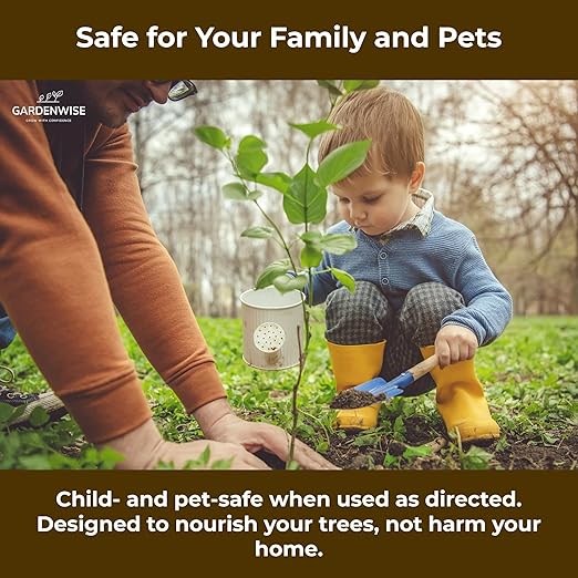 Professional Citrus Fertilizer + Vital Micronutrients; Perfect Balanced NPK for All Citrus; for Indoor and Outdoor Plants; Orange, Lime, Avocado and Lemon Tree Fertilizer (1/2 Quart)