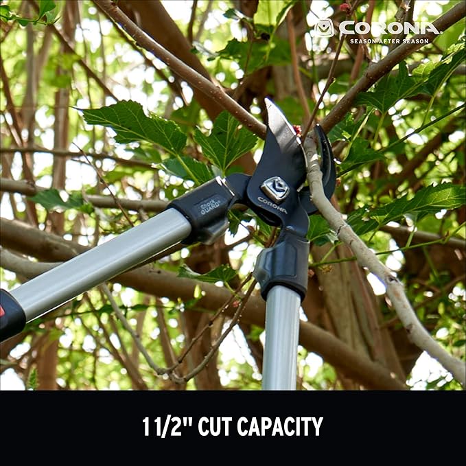 Corona SL 3364 ComfortGEL Extendable Bypass Lopper, 1-1/2 Inch Cut