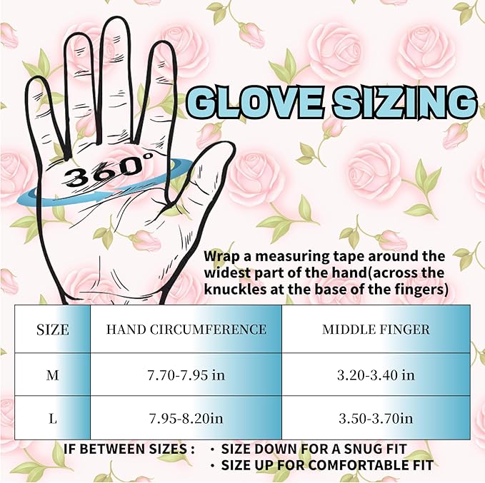 Thorn Proof&Puncture Resistant Gardening Gloves with Grip,Garden Gloves for Women, Leather Work Gloves,Gifts