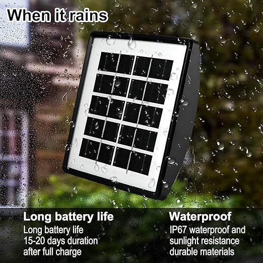 Smart Solar Drip Irrigation Kit - Easy DIY Watering for 15 Potted Plants. Solar-Powered, 6 Timing Modes, Anti-Siphoning Device for Stress-Free Irrigation