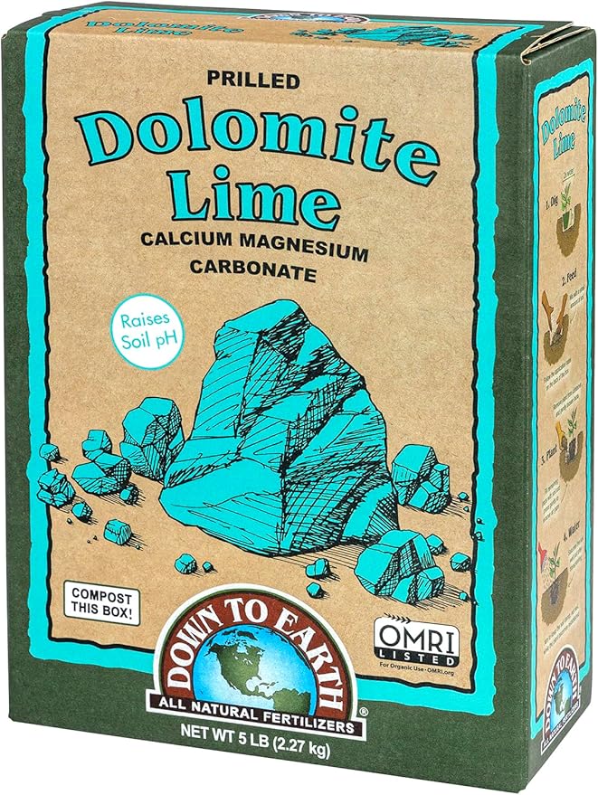 Down to Earth Organic Prilled Dolomite Lime, 5 lb