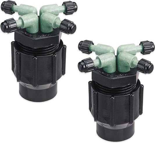 Orbit 67025 Quad Full-Flow Manifold 2-Pack