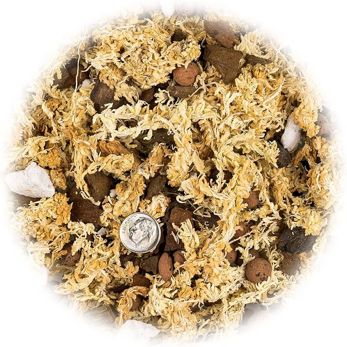 Premium Phalaenopsis Imperial Orchid Potting Mix - Hand Mixed in Small Batches | Great for Phalaenopsis of All Kinds - by GARDENERA - 2 Quart Bag