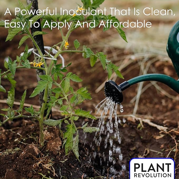 King Crab Instant Compost Tea for Plants, Ultra Concentrated OMRI Organic Bacteria, 275 Million Organisms per ml, Roses, Tomatoes, Houseplants, Soil Conditioner, Soil Activator, Soil Microbes