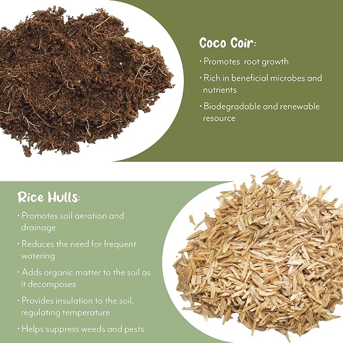 All-Purpose Compost Blend (4 Quarts), Deluxe Mix for Indoor/Outdoor Plants w/Mushroom Compost and Worm Castings