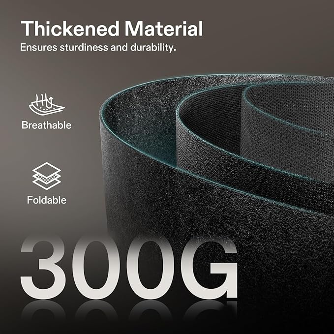 VIVOSUN 20-Pack 10 Gallon Grow Bags, Heavy Duty Thickened Nonwoven Fabric Pots with Handles for Flowers Fruits and Vegetables Black