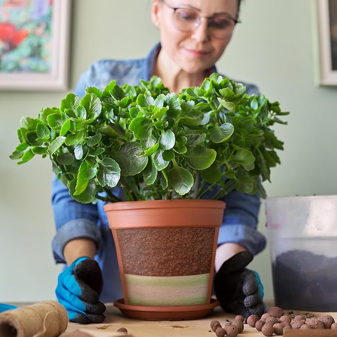 Adnee 2 Pcs Flower Pot Filler Insert-47.2" x11.8" Plant Pot Filler Material-Lightweight Planter Drainage Material for Indoor Outdoor Gardening Plants Container