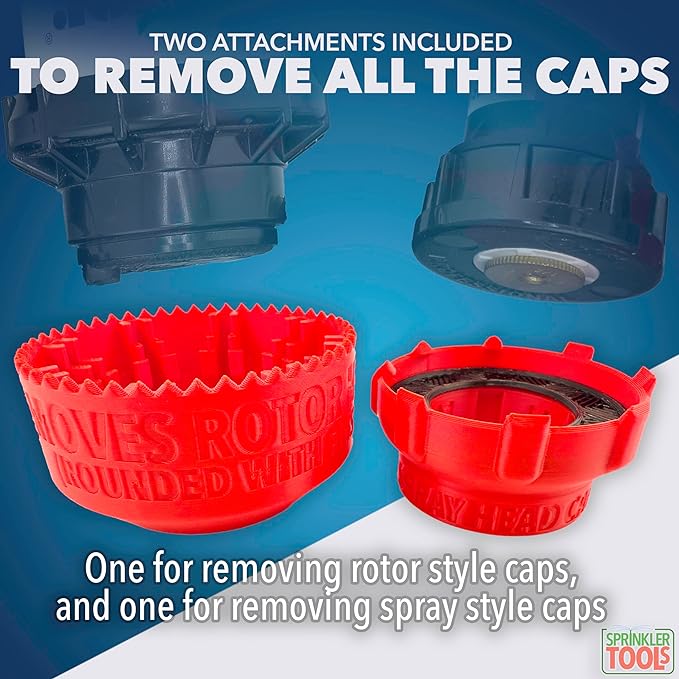 Sprinkler Head Removal Tool 4-in-1, Replace Your Sprinklers Without Digging in Under 2 Minutes, Most Brands Rainbird Toro Orbit Hunter K-Rain, 2024 Upgrade 40% Stronger New Tool, Sprinkler Shirt