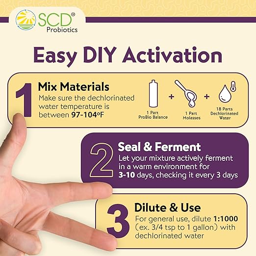 ProBio Balance Plus - Make 20X More Soil Conditioner, Super Concentrate of Effective Beneficial Microorganisms & PNSB Phototrophs - OMRI Listed for Organic Farm Lawn Garden - 1 Liter (4 Pack)