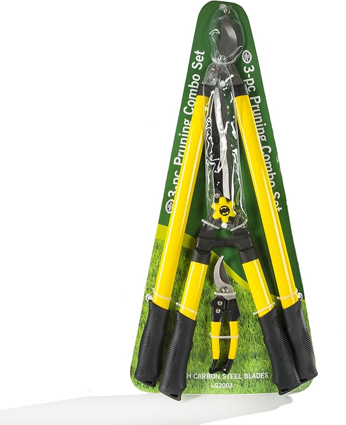 H.B. Smith Tools 3-Piece Pruner Set for Lawn and Garden