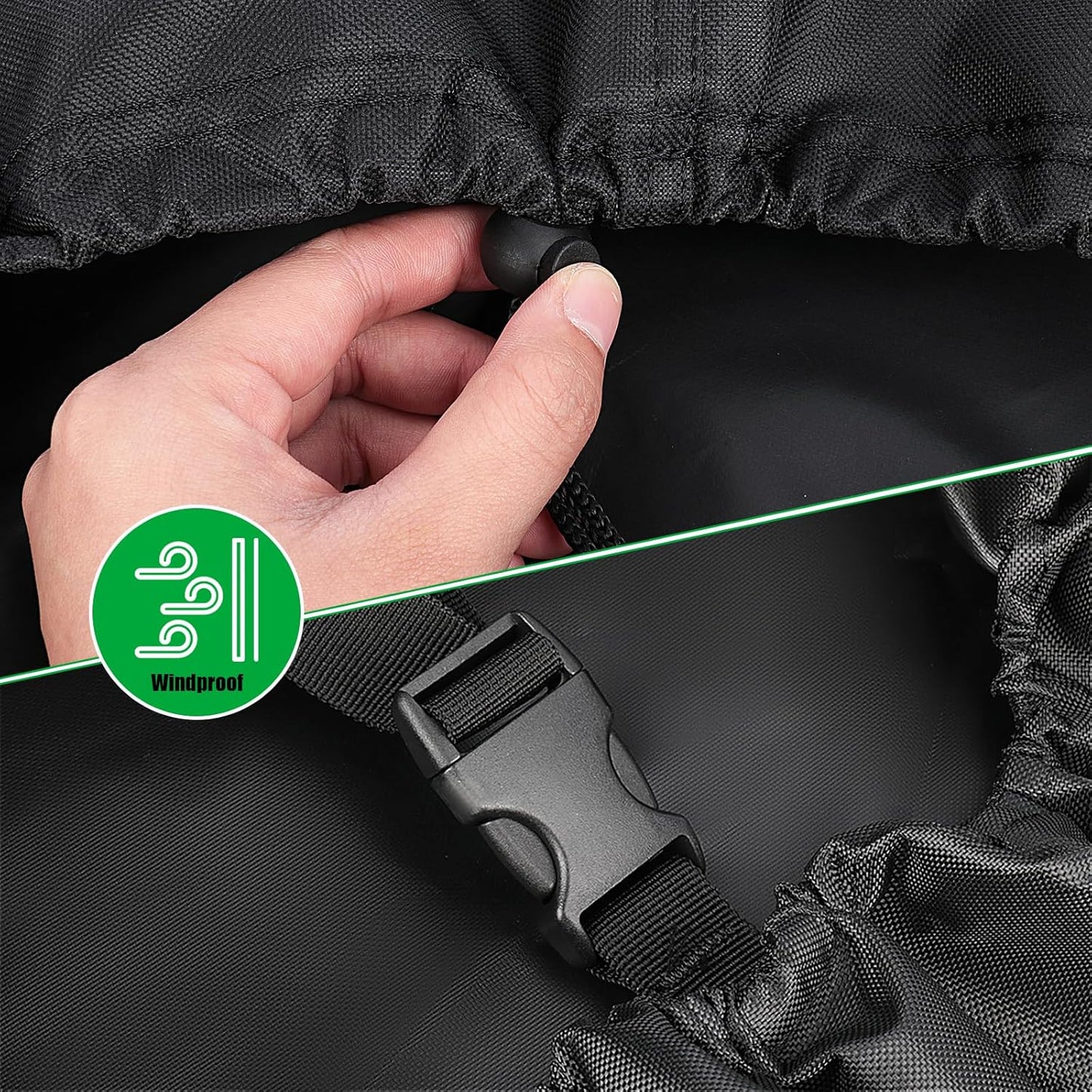 Outdoor Table Cover 42 Inch,Waterproof Patio Prep Table Covers, Outdoor Rectangle Bar Table Cover for Outdoor Furniture - 42 x 22 x 35 Inch