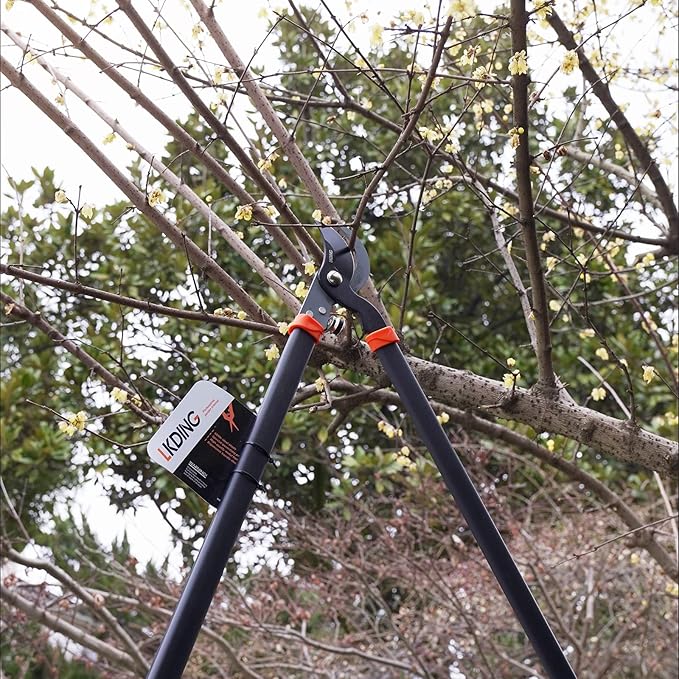 30'' Bypass Loppers Pruners Heavy Duty Garden Shear Tree Trimmer Branch Cutter Shrub Care Tool
