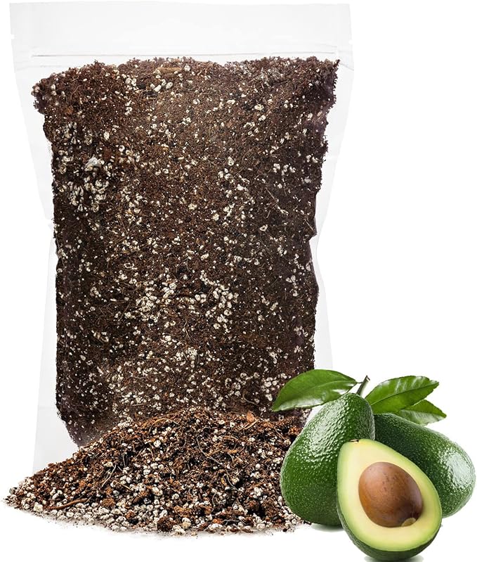 Premium Organic Potting Soil for Avocado - (5 Quart Bag)