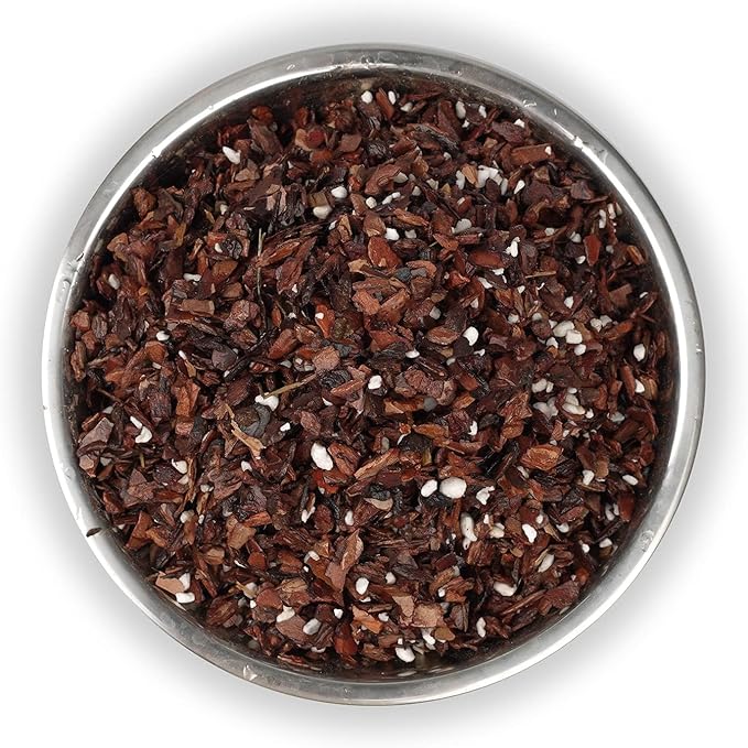 Orchid Potting Mix Orchid Bark, Mix Pine Bark and Perlite, Good Drainage and Water Retention (10 Quart)