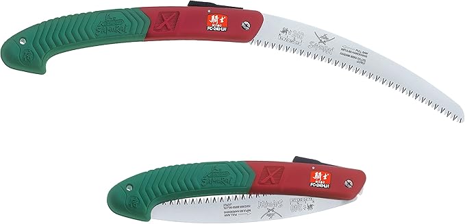 Samurai KISI FC-240-LH / 9 1/2" (24cm) Folding Curved Blade Saw Made in Japan